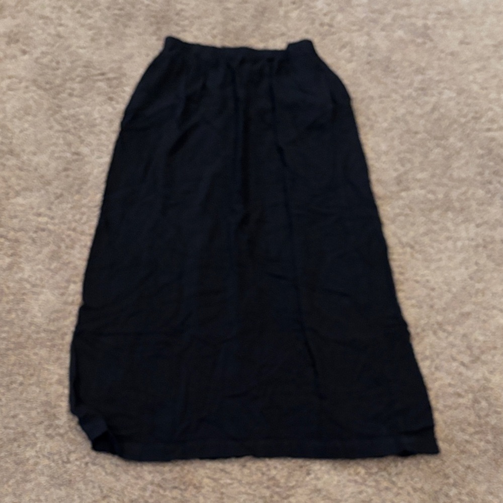 CP Shades Classic Black Maxi Skirt